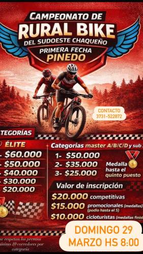 1ra Fecha Campeonato Sudoeste Chaqueño